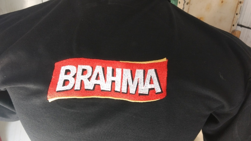 Logomarca em Bordado Preço Penha - Logotipo Bordado na Camisa