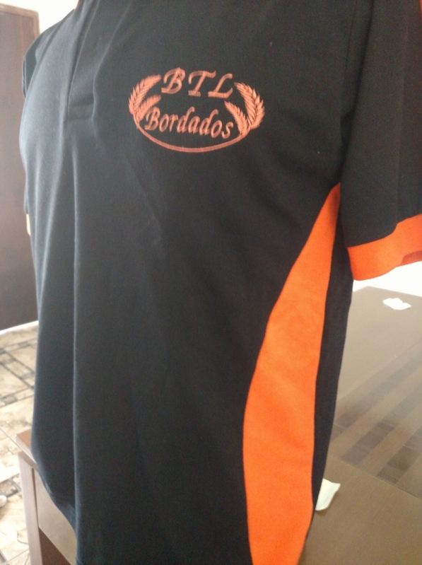 Onde Encontro Camisa Polo Bordada Personalizada Aeroporto - Camisetas Polo Feminina para Uniforme