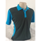 camisa polo com bordado Saúde