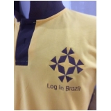 camisa personalizada com logo