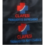 camisas polo bordada com logotipo Parque do Carmo
